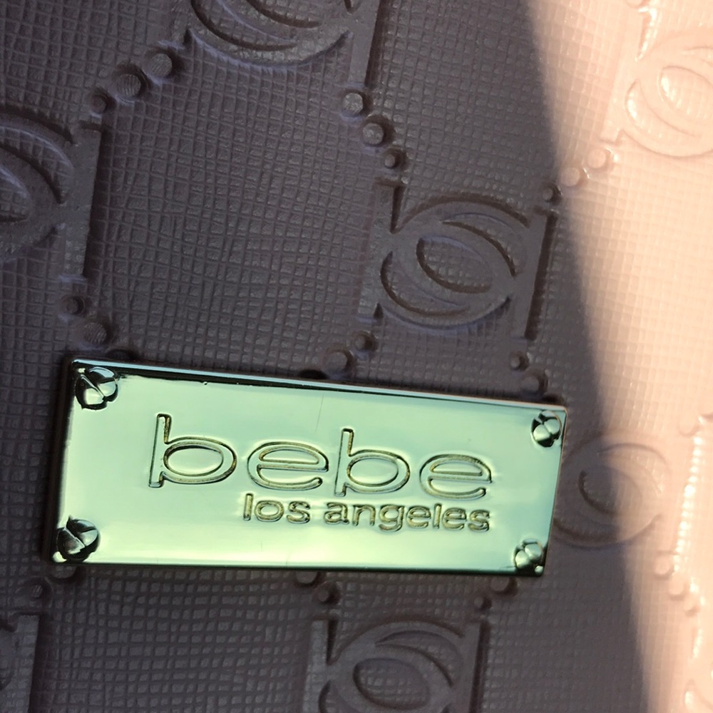 Bebe mauve crossbody with gold & mauve chain - Picture 12 of 14